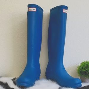 Hunter Womens Tall Rainboots, sz 9